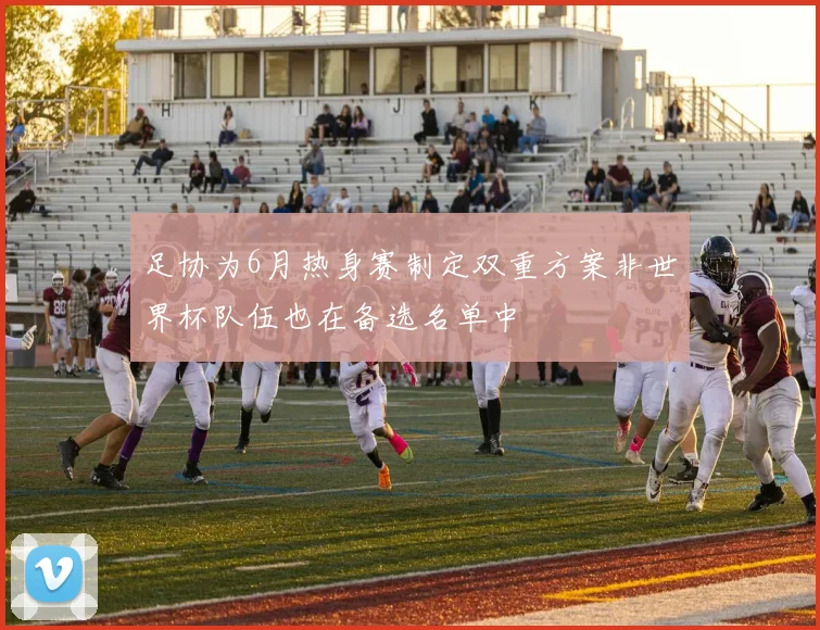 足协为6月热身赛制定双重方案非世界杯队伍也在备选名单中